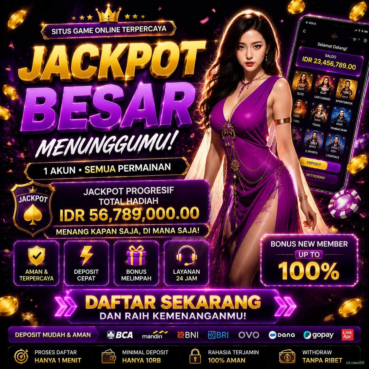 Strategi Menang Bermain di atome88 untuk Pemula