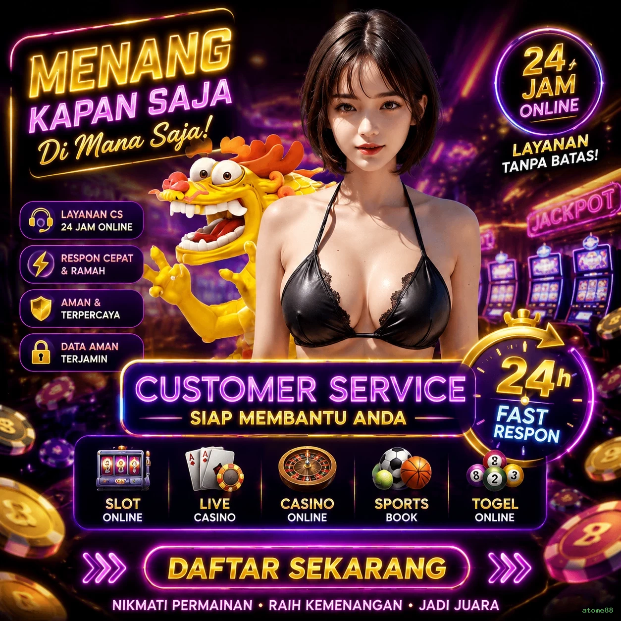 atome88 Dukungan Pelanggan
